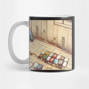 Refuse collector | Comics Style Mug